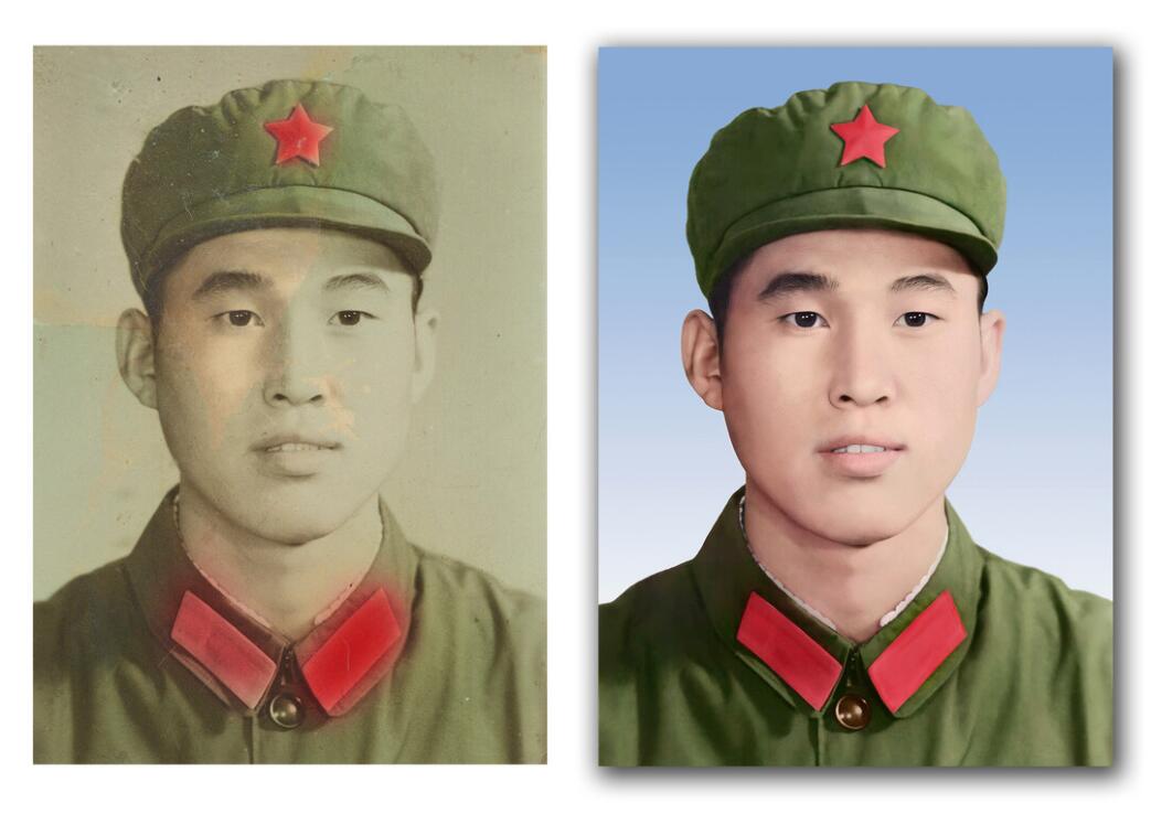 浩口原种场破损照片修复-18